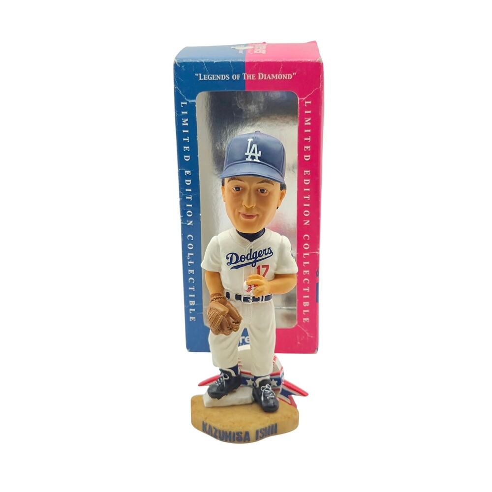 Kazuhisa Ishii Dodgers #17 Forever Collectibles Bobblehead Limited edition Box